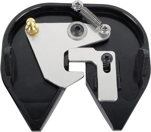 Miniatura 5 de QUE-T Placa de desacoplamiento de cabeza de arrastre de aleación para 1: 14 piezas de actualización de camión tractor Tamiya (estilo B)