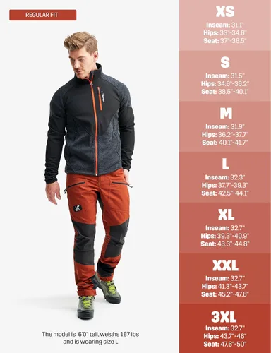 Miniatura 3 de RevolutionRace Mens Nordwand Pro Pants, Durable and Ventilated Pants for All Outdoor Activities