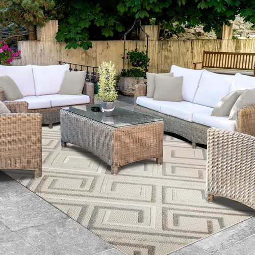 Miniatura 12 de SUPERIOR - Alfombra de interior y exterior, perfecta para patio, dormitorio, cocina, sala de estar, entrada, cuarto de juegos, guardería, cubierta