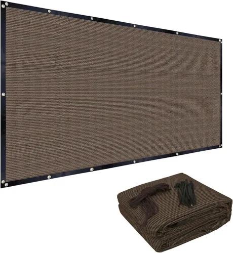 Miniatura 32 de FAIR WIND - Tela de Sombra 90% de Protección Solar, Pantalla de Privacidad, Cobertura para Patio, Toldo con Ojales, Red de Sombra para Jardín, Gris