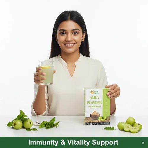 Miniatura 6 de Herbs Botanica Natural Amla Powder (grosella espinosa india, amalaki), polvo de fruta natural pura con vitamina C para el crecimiento del cabello