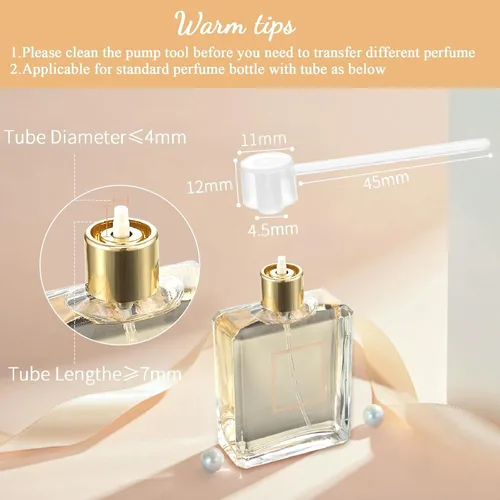 Miniatura 5 de Boao Morandi - 14 piezas de 0.2 fl oz de perfume recargable atomizador recargable Morandi Mini muestra de fragancia dispensador de colonia forrado