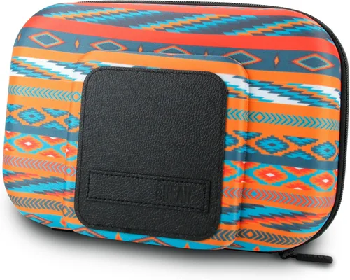 USA Gear Kit organizador de bolsa de viaje con bolsillos de almacenamiento personalizables y carcasa rígida protectora, perfecto para llevar champú,