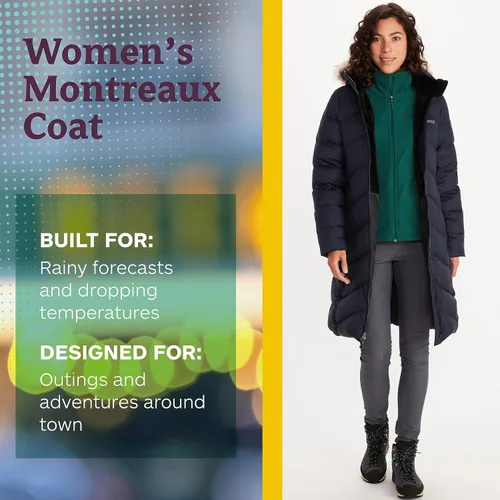 Miniatura 4 de MARMOT Abrigo acolchado de plumón largo Montreaux para mujer