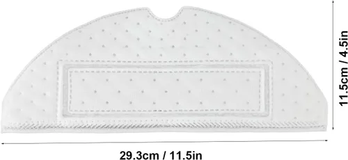 Miniatura 7 de CHICIRIS Accesorios de piezas de vacío, accesorio de robot de barrido, almohadillas de repuesto de paño de trapeador extra suave para Mi S7, 20