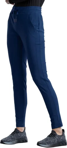 Miniatura 4 de Form Scrub Pants para mujer elástico tejido con cordón para mujer CK095