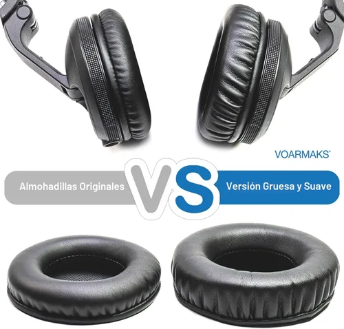 Miniatura 3 de Elegantes opciones de color para DJ, almohadillas de espuma compatibles con Pioneer Hdj-X5 X5bt Hdj-X7 X7bt Hdj-X10 Dj auriculares