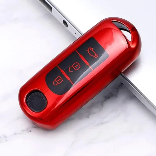 Miniatura 5 de TPU Car Remote Key Cover Case Holder Fob, for Mazda 2 3 5 6 CX-3 CX-4 CX-5 CX-7 CX-9 Atenza Axela CX8 Speed Miata MX5