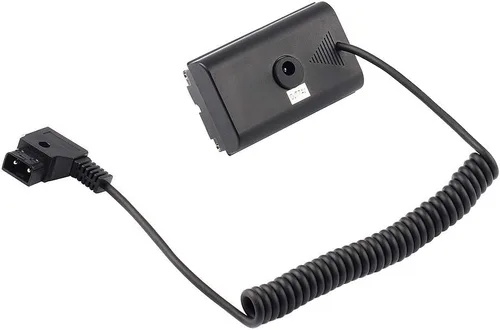 Miniatura 3 de Cable adaptador de corriente extensible para conector D-tap a batería ficticia NP-F NP-F550/570/750/770 NP-F960 NP-F970 para alimentar el monitor