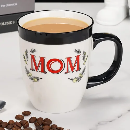Miniatura 2 de Taza de café de cerámica para mamá, de 16 onzas, divertida taza de café para mujeres, mejor día festivo, Navidad, día de la madre, cumpleaños