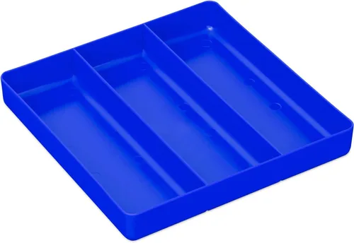 Miniatura 12 de Ernst MFG Organizador de cajones de 10 compartimentos: bandeja apilable resistente para organización de herramientas automotrices, caja de Negro