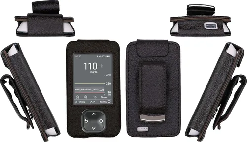 Miniatura 8 de Funda Premium (con clip para cinturón/cordón) para Dexcom G7 (negro)