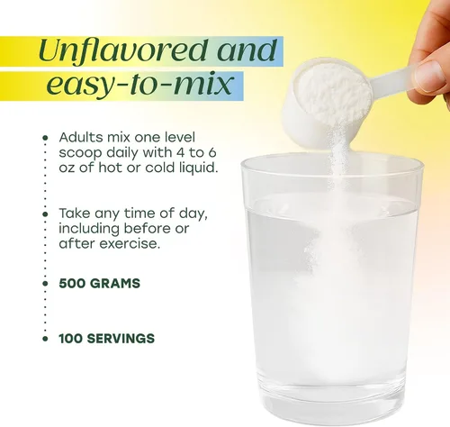 Miniatura 6 de MegaFood Polvo de monohidrato de creatina micronizado - Polvo sin sabor para después y antes del entrenamiento para hombres y mujeres - Apoyo al