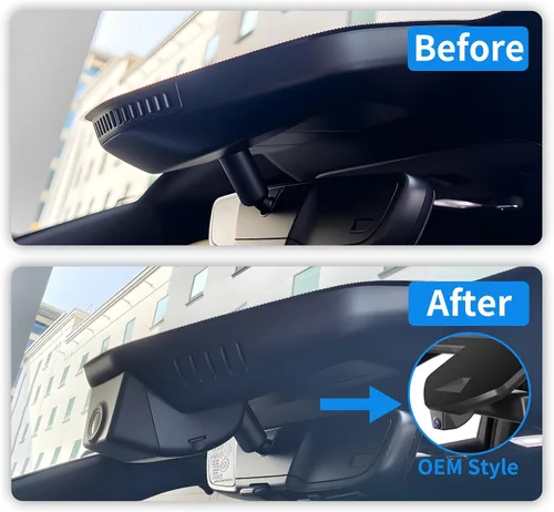Miniatura 2 de Cámara de tablero 4K para Cadillac Escalade 2021-2026, Escalade ESV 2021-2026, Base Sport Premium LuxuryOEM-Look, video UHD 2160P, WiFi y aplicación
