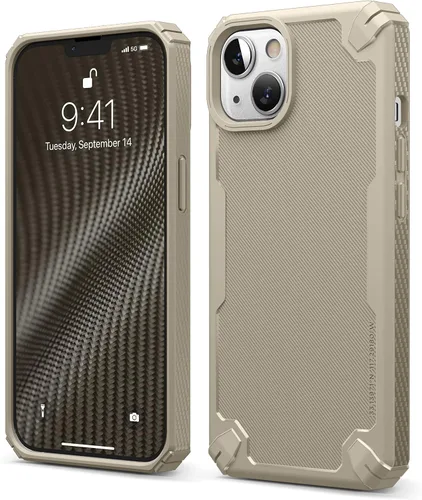 Miniatura 8 de elago Armor - Funda compatible con iPhone 13 de 6.1 pulgadas, funda protectora resistente, textura de fibra de carbono, diseño resistente a prueba