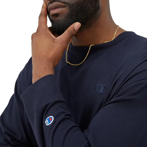 Miniatura 23 de Champion Camiseta de manga larga para hombre, camiseta clásica para hombre (regular o grande y alto)