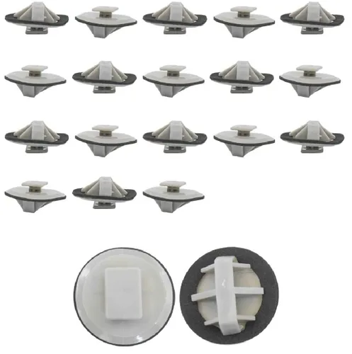 Miniatura 4 de 23181-6133A 50x para Jeep Fender Clips, Fender Flare Clips, para Jeep Wrangler Fender Clips Fit Jeep JK, JL, Liberty, Gladiator y Dodge Nitro