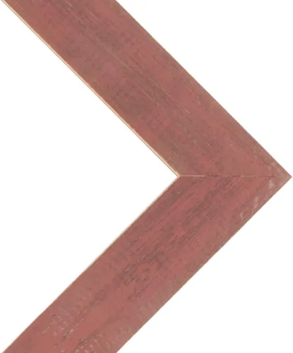 Miniatura 4 de Millbrook Collection - Portarretratos de madera country chic, paquete de 3, 8 x 10 pulgadas, color rojo Alabama, estrecho, molduras de madera maciza
