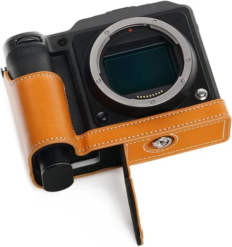 Miniatura 9 de Hecho a mano Cuero auténtico medio cámara caso bolsa cubierta para Hasselblad X2D 100C color negro