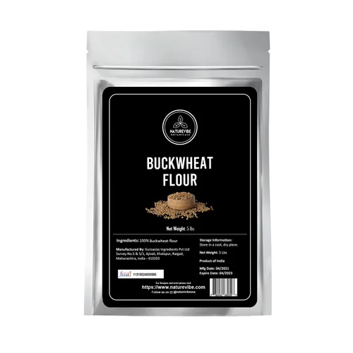 Miniatura 10 de Naturevibe Botanicals Harina de Teff marrón de 5 libras 100% grano entero y sin gluten Finamente molida, alta en fibra y proteína vegetal