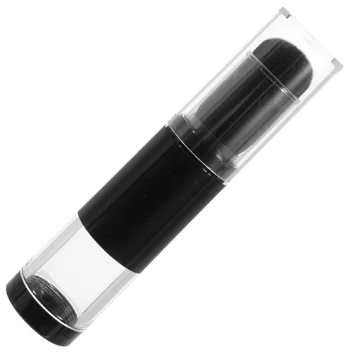 FRCOLOR Cepillo de polvo recargable con contenedor de polvo suelto portátil tipo prensa cepillo de maquillaje para base rubor y cosméticos faciales