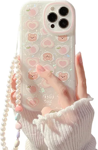 Miniatura 18 de Funda compatible con iPhone 11 Pro Max con bonito diseño de flores negras y sencillas, para mujeres, adolescentes y niñas, funda protectora de lente