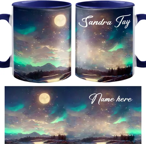 Miniatura 10 de Taza de café personalizada con nombre de flor de cerezo, taza de café blanca de flor de cerezo, taza de viaje de flor de cerezo, regalo