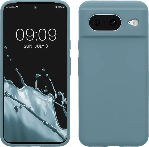 Miniatura 10 de kwmobile Funda compatible con Google Pixel 7 - Funda de silicona TPU con acabado suave - Piedra antigua