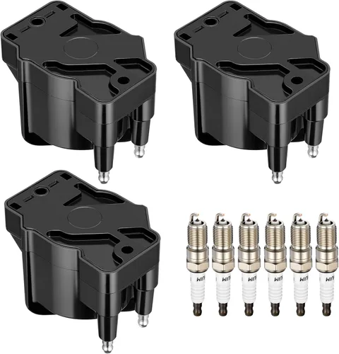 Miniatura 13 de BDFHYK Paquete de bobinas de encendido compatibles con Buick Century Roadmaster, compatibles con Cadillac Brougham Cimarron, Storm, C1500 C1500