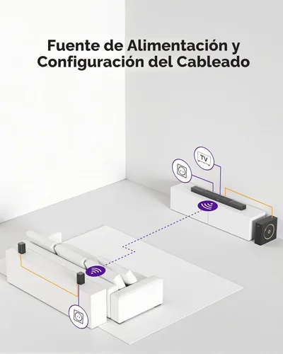 Miniatura 9 de ULTIMEA Barra de sonido de 5.1.2 canales con Dolby Atmos, sistema de sonido envolvente para TV con 2 altavoces envolventes, barra de sonido