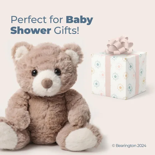 Miniatura 5 de Bearington Archie Oso de Peluche Animal de Peluche - Oso de Peluche Suave de 10.5" con Pelaje Despeinado y Base Pesada - Juguete Ultra Mimoso