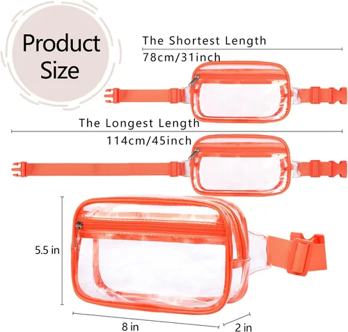 Miniatura 189 de Riñonera cruzada para mujeres y hombres, bolsa para cinturón para senderismo con correa ajustable, riñonera para correr, entrenamiento, deportes
