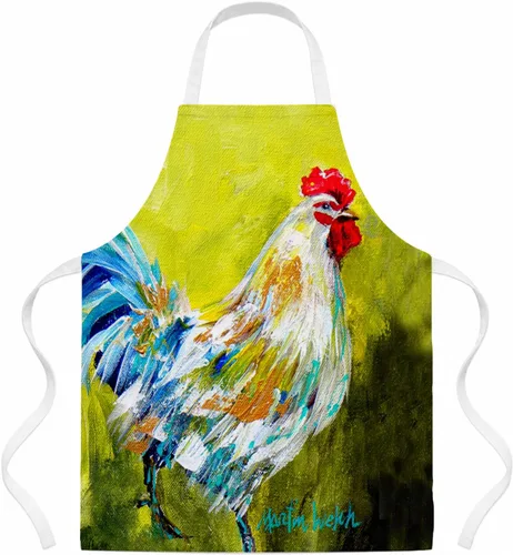 Miniatura 10 de Caroline's Treasures Apron Cooking Kitchen Server Baking Crafts Gardening for Adult Women Men, Unisex, Large, Multicolor