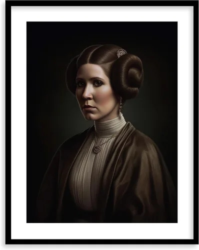 Miniatura 43 de Láminas de Arte de Retratos Victorianos de Star Wars - Impresión de Arte Fino Giclée Premium - Decoración de Pared Steampunk Estética, Póster Darth