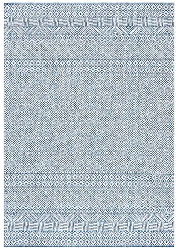 Miniatura 14 de SAFAVIEH Alfombra lavable al aire libre, colección Courtyard - 2'3" x 5', gris y negro, no desprende pelusa y fácil limpieza, ideal para patio