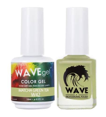 Miniatura 206 de WAVEGEL - Juego dúo de gel y esmalte de uñas a juego - Colección Simplicity - #P109 Blizzard I 0.5 onzas