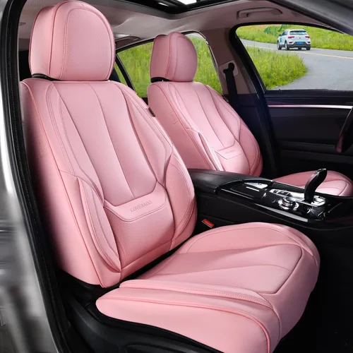 Miniatura 28 de Coverado Juego completo de fundas de asiento de automóvil, fundas de asiento para automóviles, fundas de asiento de coche beige para asientos