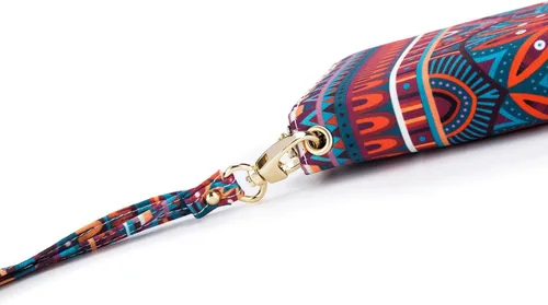 Miniatura 193 de Cartera de mano para mujer, estilo bohemio, con RFID, elegante, espaciosa con correa para viajes, capacidad para tarjetas, teléfono, dinero