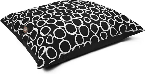 Miniatura 12 de Majestic Pet Cama rectangular para perros tamaño mediano, lavable, cama antideslizante y cómoda para mascotas, cama para jaula para perros, almohada