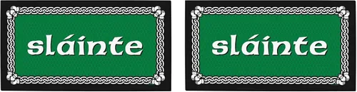 Miniatura 14 de ThisWear Felpudo de San Patricio para el Día de San Patricio, felpudo gaélico de perfil bajo