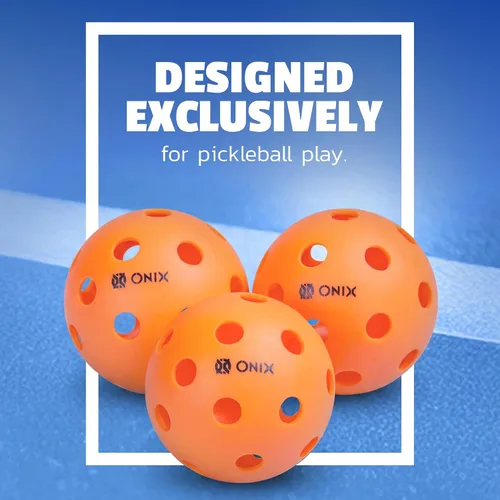 Miniatura 6 de Onix Recruit - Bolas de Pickleball listas para jugar en interiores con diseño de soldadura superior