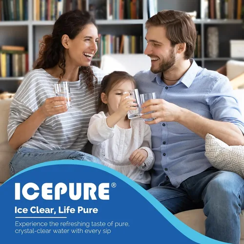 Miniatura 9 de ICEPURE 46-9690 Reemplazo para LG LT700P ADQ36006101, Kenmore Elite 46 9690, LFXC24726S, 469690, ADQ36006102 LMXS27626S LFXS30766S Filtro de agua