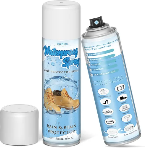 Protector de zapatos, protector de agua de tela, protección impermeable contra la lluvia y las manchas para almohadas, sofás, muebles de tela,