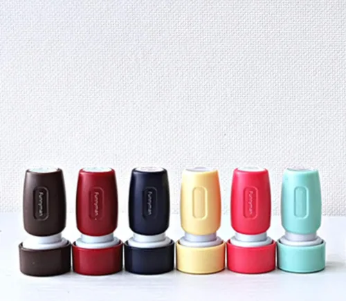 Miniatura 2 de Personalized Self-Inking Korean Name Stamp Dojang 도장