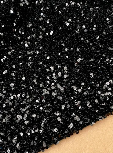 Miniatura 7 de Tela de terciopelo de lentejuelas suave y elástica con lentejuelas brillantes, perfecta para costura, disfraces, tapicería y decoración de Navidad