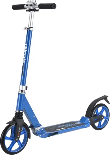 New Bounce Patinete de ruedas grandes para niños de 8 años en adelante con manubrio ajustable, el mejor scooter deportivo es perfecto para niños más