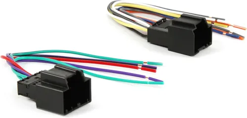 Scosche GM18B Arnés de cableado de radio de coche compatible con Chevrolet Aveo no amplificado 2007-2011 seleccionado - Adaptador de mazo de cables
