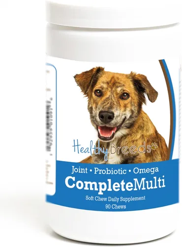 Miniatura 237 de Healthy Breeds Pug todo en uno multivitamínico suave masticable 60