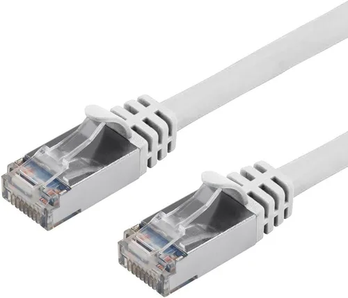 Miniatura 8 de Buhbo Cable Snagless de red Ethernet RJ45 blindado CAT7 de 1 pie 10Gbps 600 MHz (paquete de 10) azul