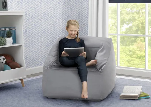 Miniatura 2 de Delta Children Cozee - Silla cubo, tamaño infantil (para niños de hasta 10 años de edad), aleación